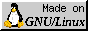 Made with GNU/Linux, 